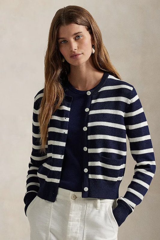 Cable-Knit Cotton Cardigan